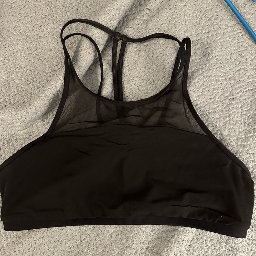 Lululemon Halter Bra with Mesh Front